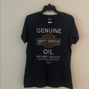 Harley-Davidson Black Genuine Oil Tee